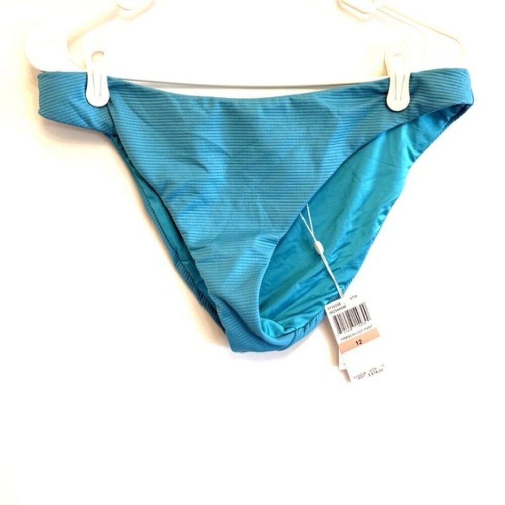 Trina Turk Women’s Blue Hipster Bikini Bottom Size 12